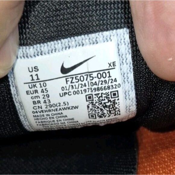 Nike Air Zoom Pegasus 41 NFL Cleveland Browns FZ5075-001 Men's Size 11 NEW - Picture 14 of 14